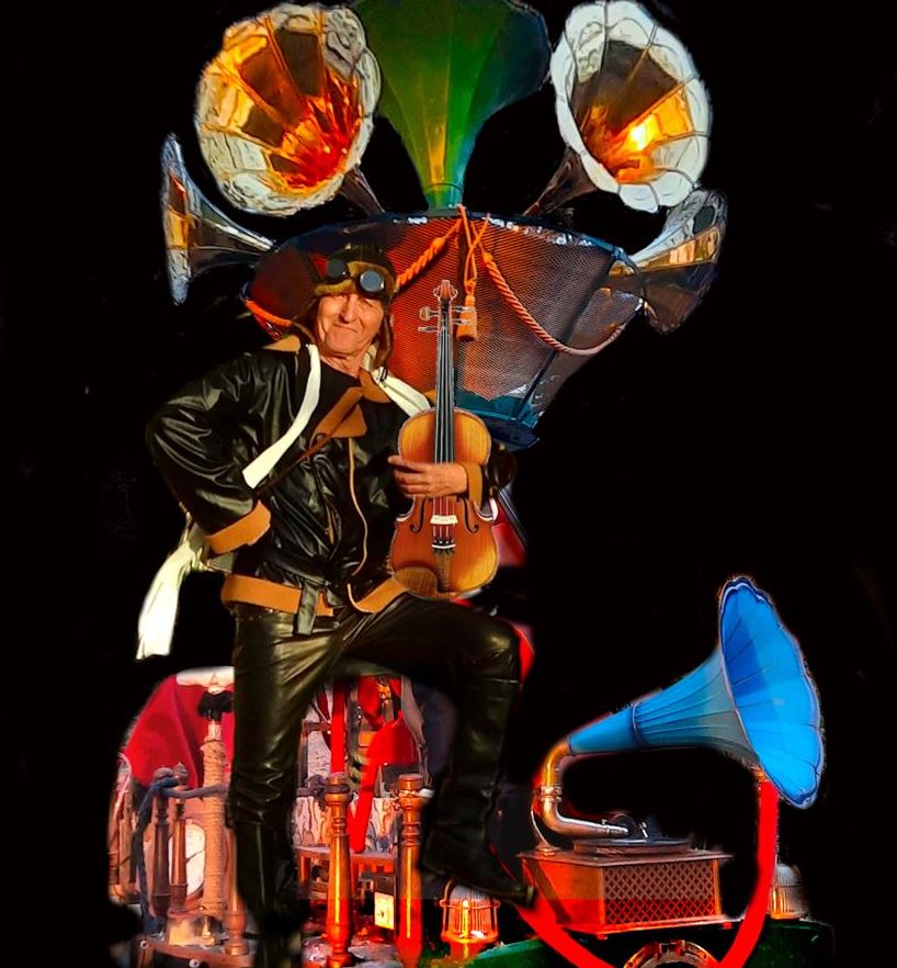 le vaisseau et l'explorateur violoniste