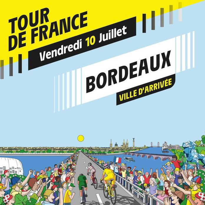 Vélos rigolos Gironde animation Tandem Production Floirac Tour de France