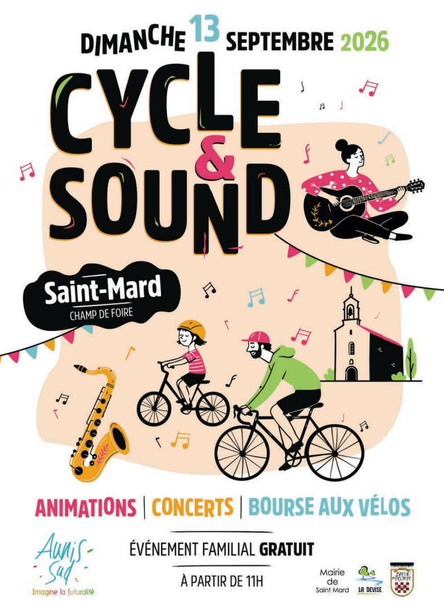 Animation Vélos Rigolos Festival Cycle and Sound Saint-Mard Charente-Maritime