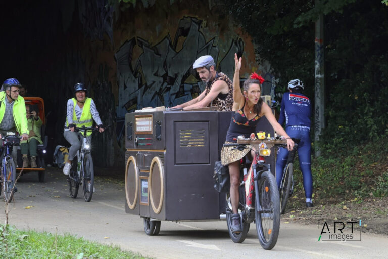 CycloBlaster en déambulation musicale mobile