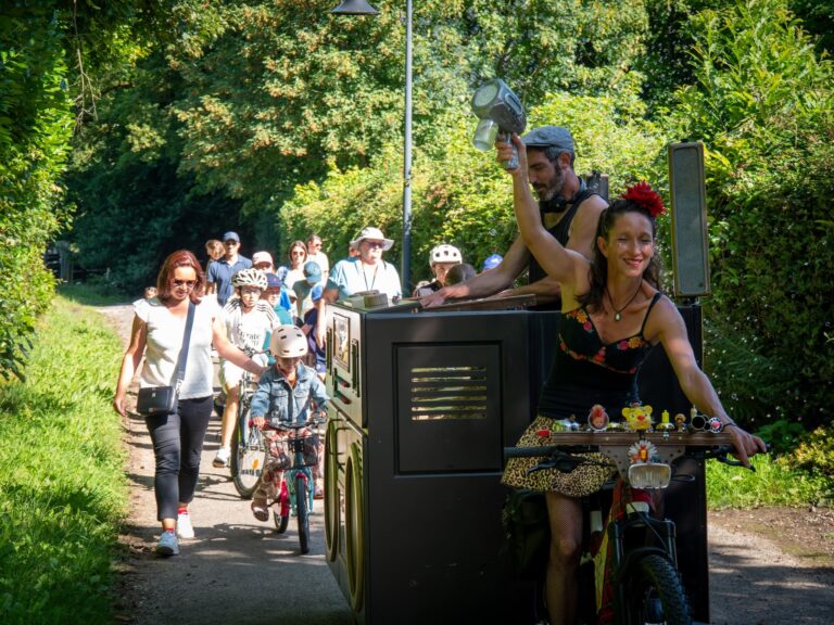 CycloBlaster en déambulation musicale mobile
