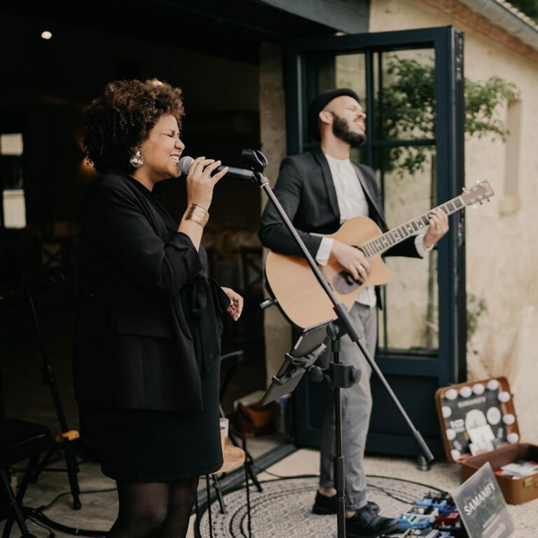 Duo musical soul et pop pour cocktail et réception